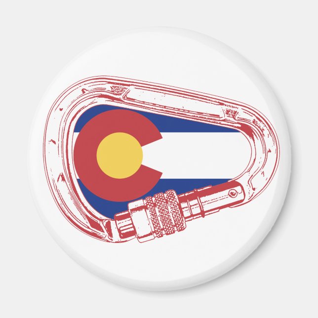 Imán Colorado Climbing Carabiner (Frente)