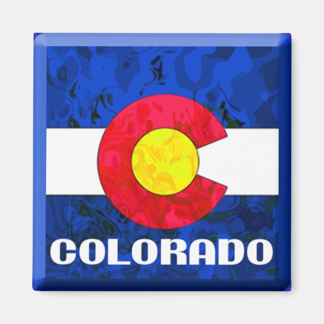 IMÁN COLORADO FLAG (Frente)