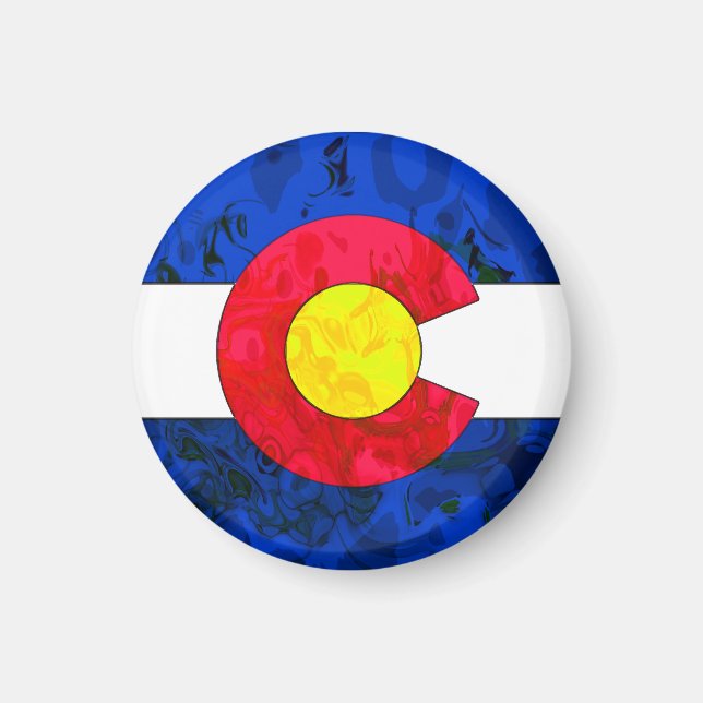 IMÁN COLORADO FLAG (Frente)