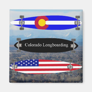 Imán Colorado Longboarding