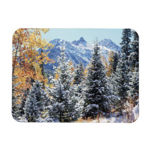 Imán Colorado, montañas de San Juan, primera nieve