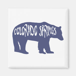 Imán Colorado Springs Bear