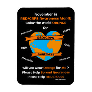 Imán Colorea el Mundo de Naranja...RSD/CRPS