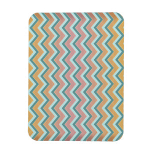 Imán Colores cálidos suaves ZigZag