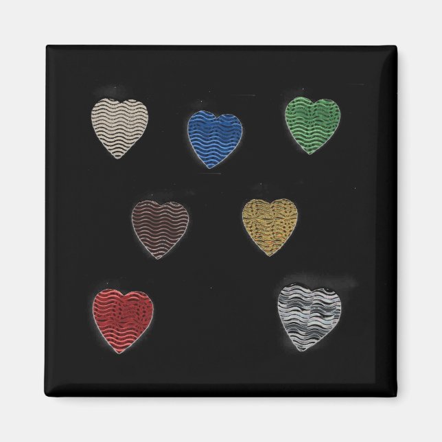 Imán Colores de amor (Frente)