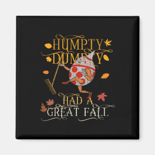 Imán Colores De Caída Vintage Humpty Dumpty Tuvo Una Gr
