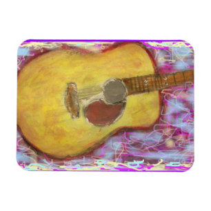 Imán Colores de guitarra acústica
