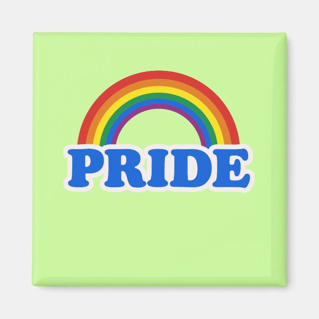 Imán Colores de orgullo (Frente)
