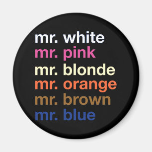 Imán Colores del gángster