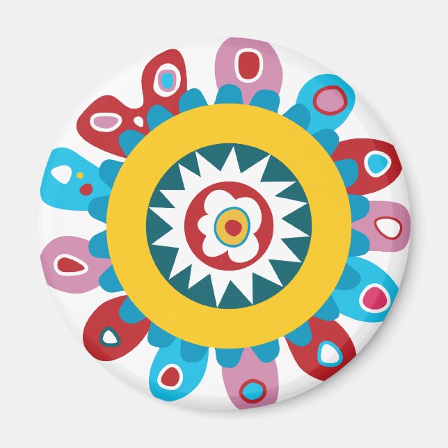 Imán Colores enamorados (Frente)