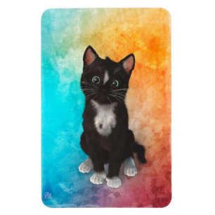 Imán Colores lindos del gato