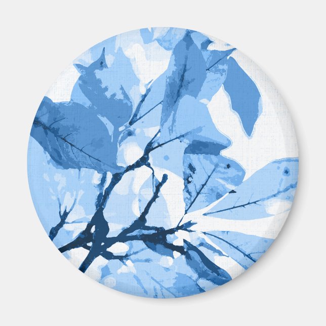 Imán Colores otoñales, hojas 4 (Frente)