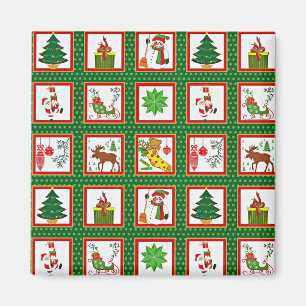 Imán Colorida colección de Navidades