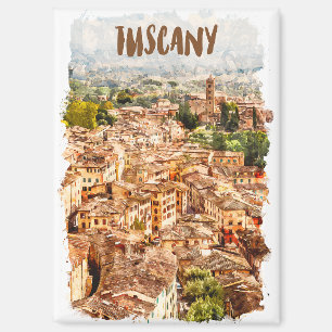 Imán Colorida vista de color toscano-italiana