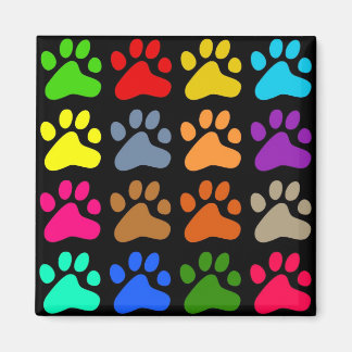 Imán Coloridas Paws
