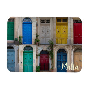 Imán Coloridas puertas delanteras en Malta