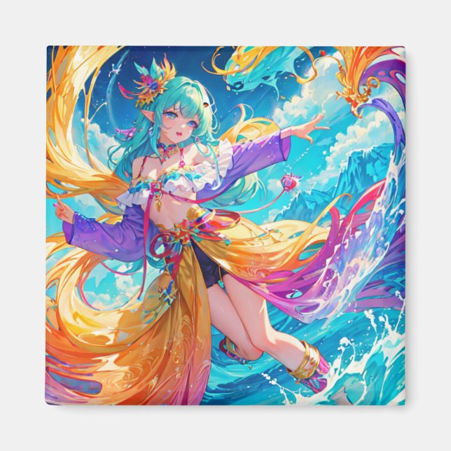 Imán Colorido/anime/personalizado (Frente)