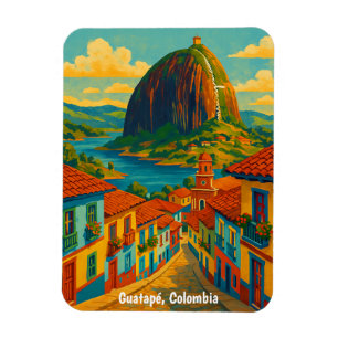 Imán Colorido Guatape El Penol Roca Colombia 