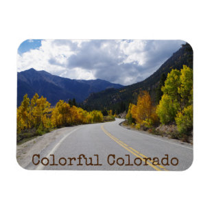 Imán Colorido paso de independencia de otoño en Colora