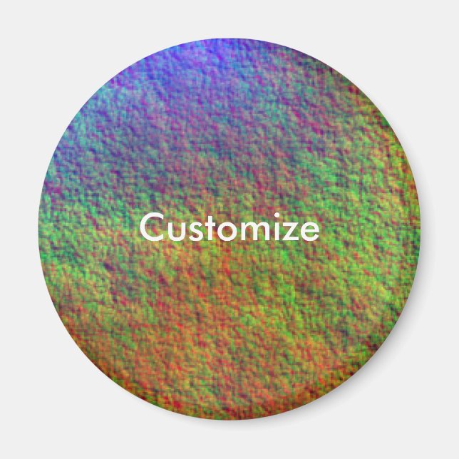 Imán Colorido Sea Bed II - Plantilla (Frente)