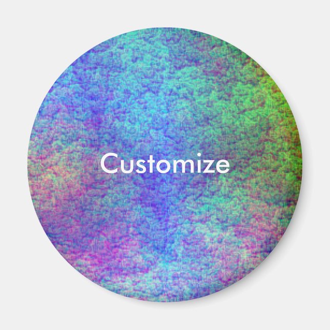 Imán Colorido Sea Bed III - Plantilla (Frente)