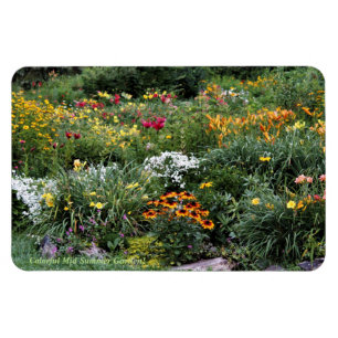 Imán ¡Coloridos Jardines Medianos!