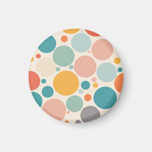 Imán Coloridos puntos de polka