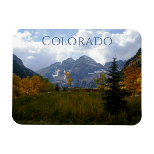 Imán Colorous Colorado - Maroon Bells Magnet