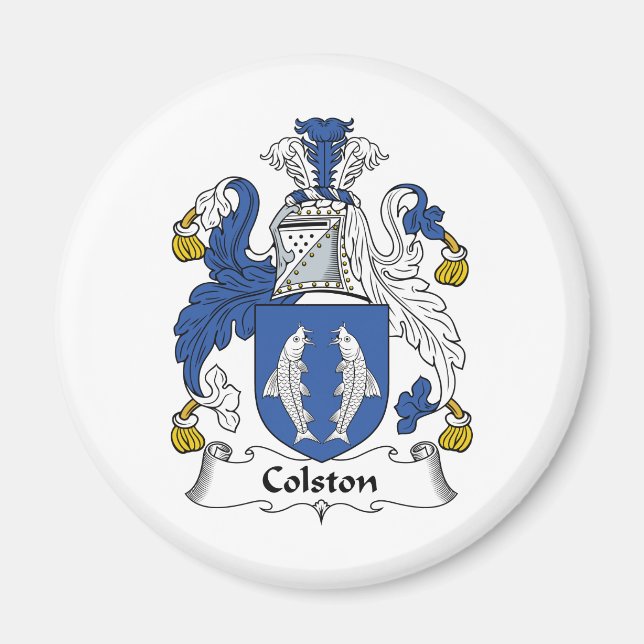 Imán Colston Family Crest (Frente)