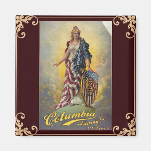 Imán Columbia Brewing Co. Poster