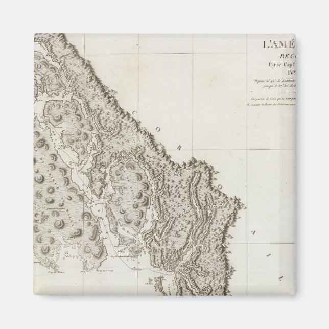 Imán Columbia Británica Alaska (Frente)