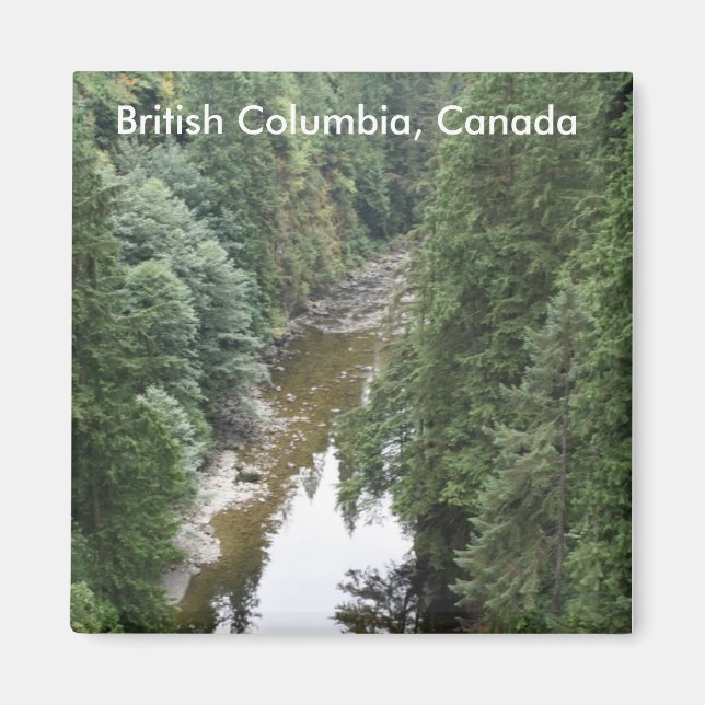 Imán Columbia Británica, Canadá (Frente)
