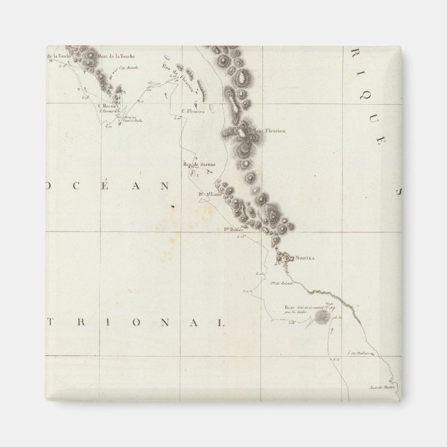 Imán Columbia Británica, Washington y Oregón (Frente)