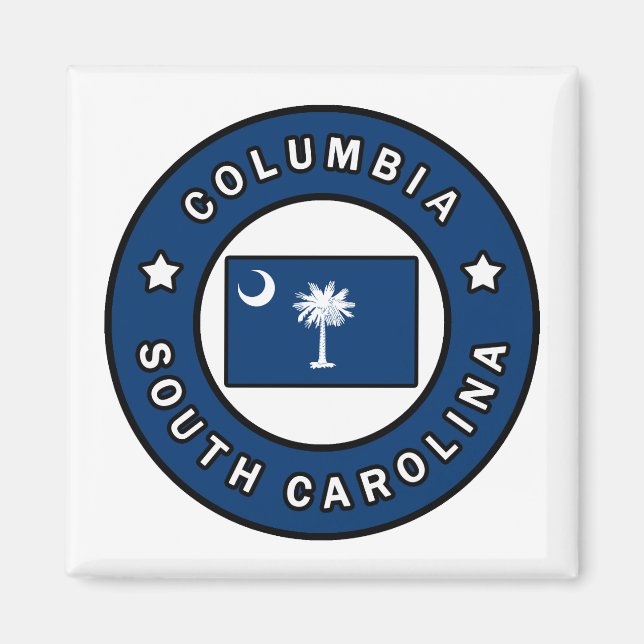 Imán Columbia South Carolina (Frente)