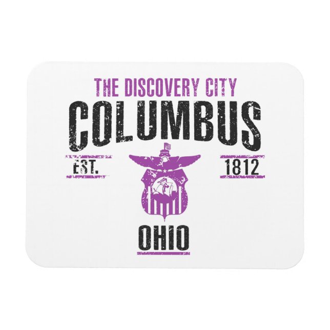 Imán Columbus (Horizontal)