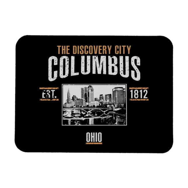 Imán Columbus (Horizontal)