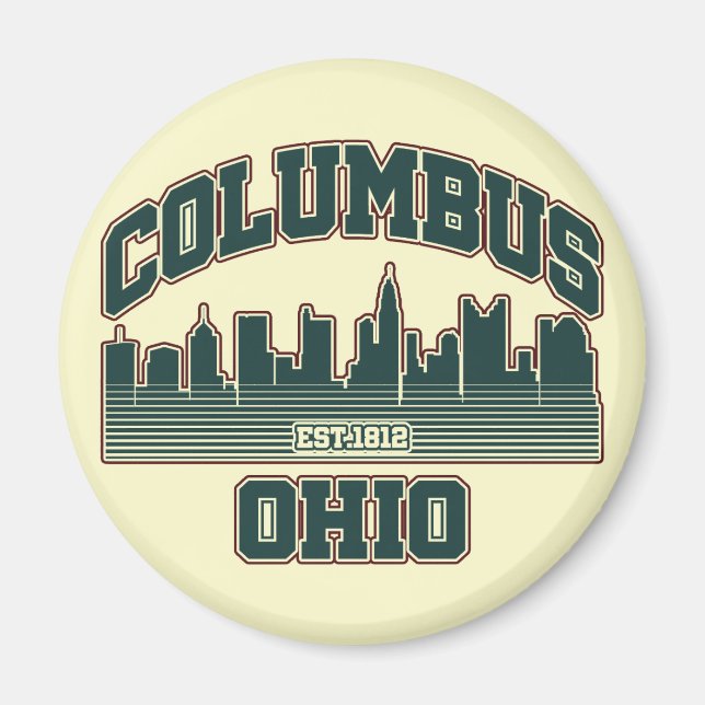 Imán Columbus.Ohio (Frente)