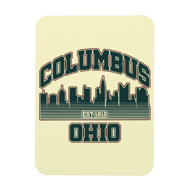 Imán Columbus.Ohio (Vertical)