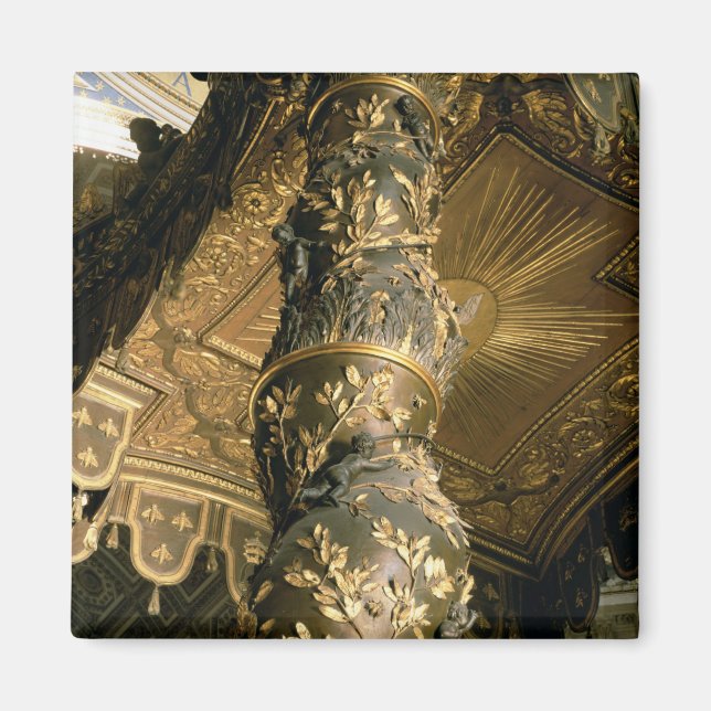 Imán Columna de azúcar de cebada de Baldacchino (Frente)