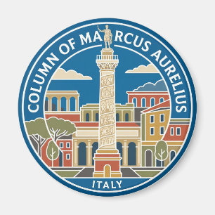 Imán Columna de Marco Aurelio Italia