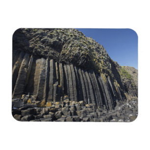 Imán Columnas de basalto por Cueva de Fingal, Staffa, o