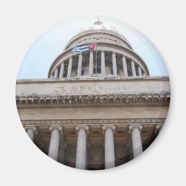 Imán columnas de el capitolio (Frente)