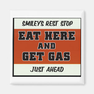 Imán Coma aquí y consiga el gas