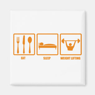 Imán Coma el levantamiento de pesas del sueño