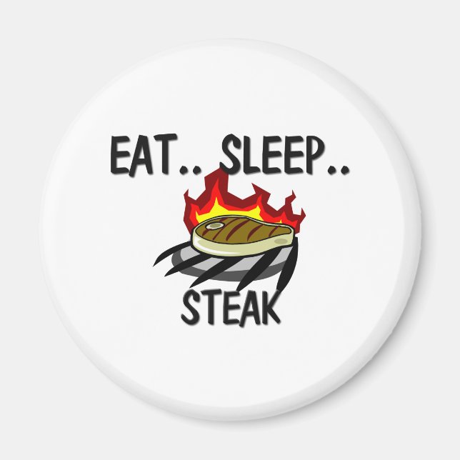 Imán Coma el Sleep STEAK (Frente)