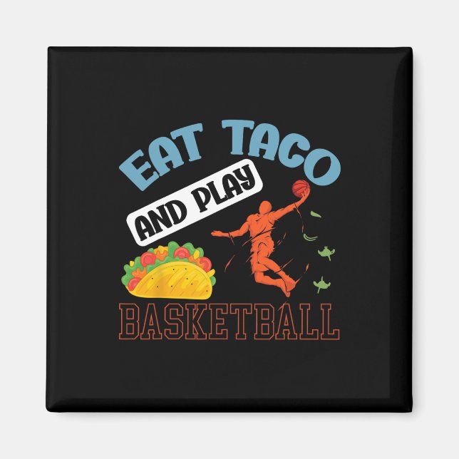 Imán Coma Taco Y Juega Bóveda México Cinco De Mayo (Frente)
