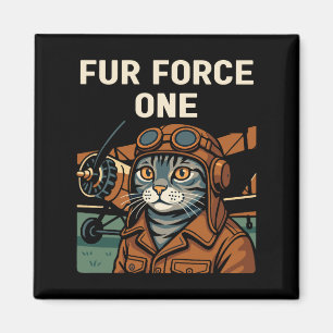 Imán Comandante de la línea aérea del gato del aviador