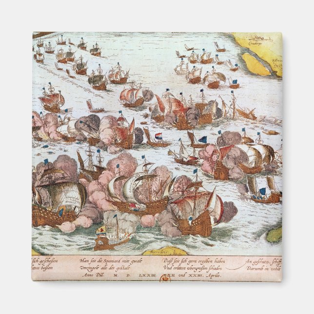 Imán Combate naval (Frente)