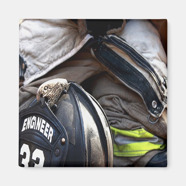 Imán Combatiente de incendios (Frente)