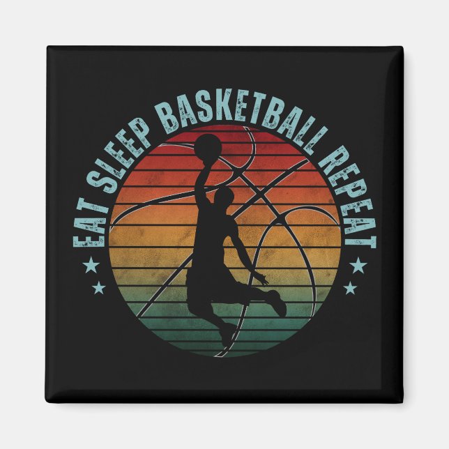IMÁN COME BALONCESTO DUERME REPITE (Frente)